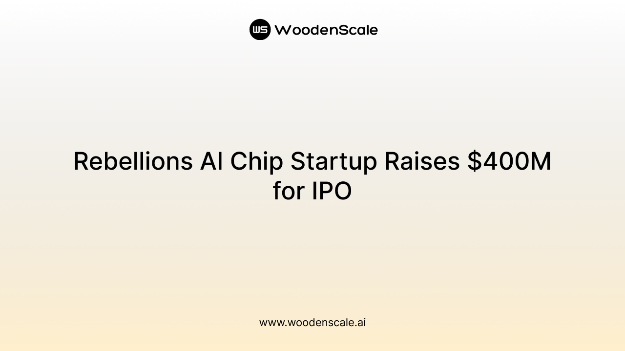 Rebellions AI Chip Startup Raises $400M for IPO