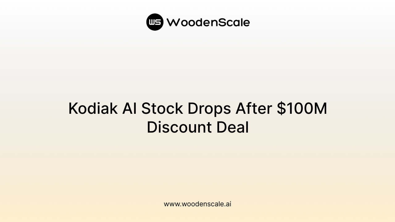 Kodiak AI Stock Drops After $100M Discount Deal